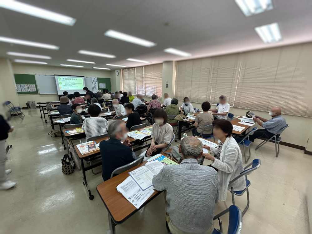 “もしも”に備える～シニア世代の家族と自分のこれから、健康・介護編の様子
